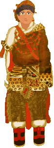 v�tement traditionnel tib�tain r�gion U-tsang